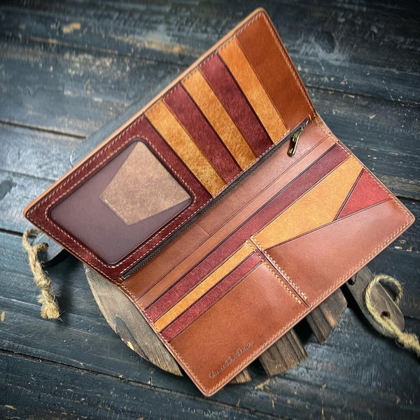 Ramping Leather Crafts - Long Zip Wallet