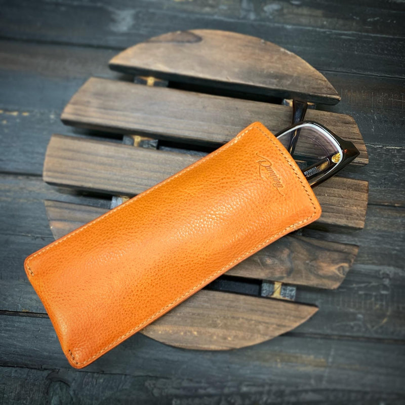 Ramping Leather Crafts - Leather Glasses cover